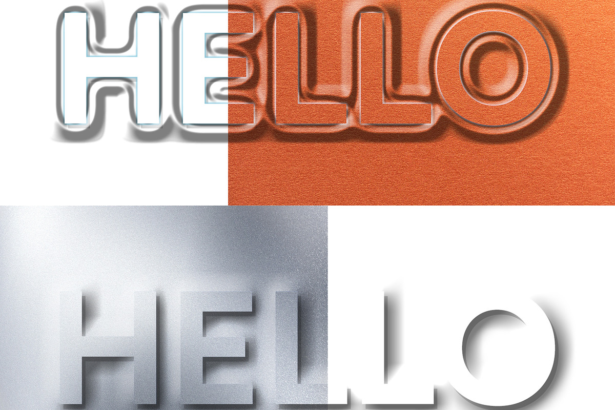 Hello Text Effect, a Layer Style Add-On by CreativeShaper (Photo 3 of 3)