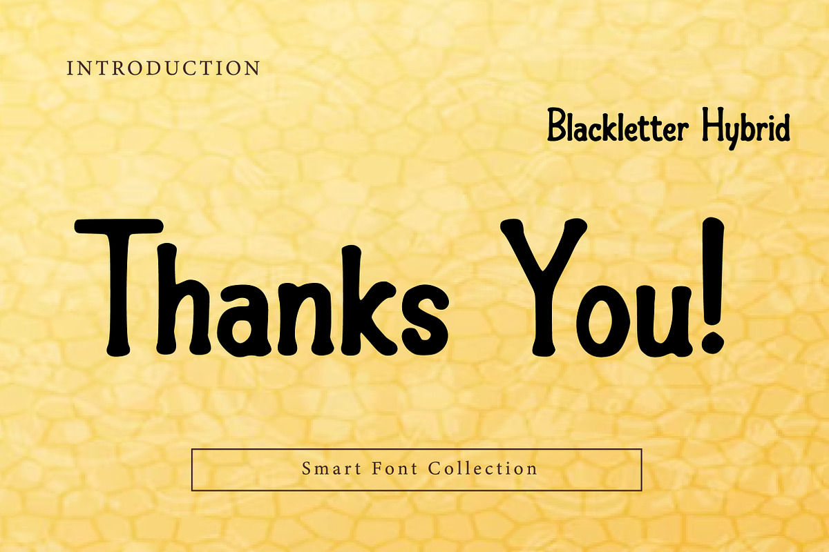 Blackletter Hybrid, a Blackletter Font by Wow Magic (Photo 3 of 3)