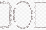 Vintage Lace Embossed Frames, an Object Graphic by Yana Lesiuk (Thumbnail 9 of 10)