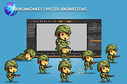 Tiny Australian Soldier, an Illustration by tokegameart (Thumbnail 2 of 5)