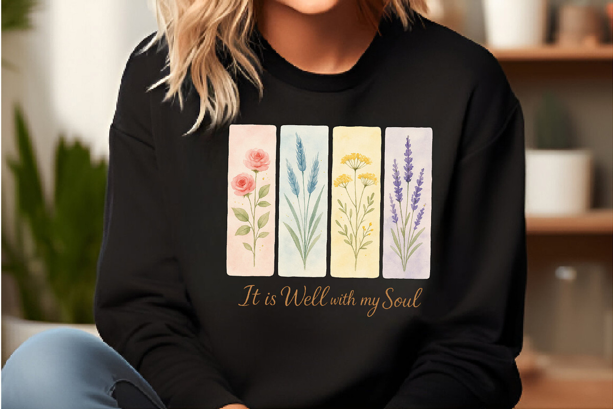 Brushstroke Floral Png Christian, an Illustration by DreamCafeArt (Photo 2 of 5)