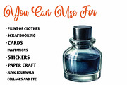 Watercolor Artist Clipart, a Seasonal Illustration by CreationArt (Thumbnail 5 of 7)