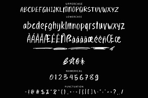 HandRush Handwriting Font