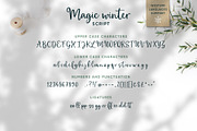 Magic Winter script font duo & logos, a Script Font by Tabita's shop (Thumbnail 9 of 20)