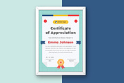 Creative Education Certificate Templ, a Print Template by twinstd (Thumbnail 3 of 3)