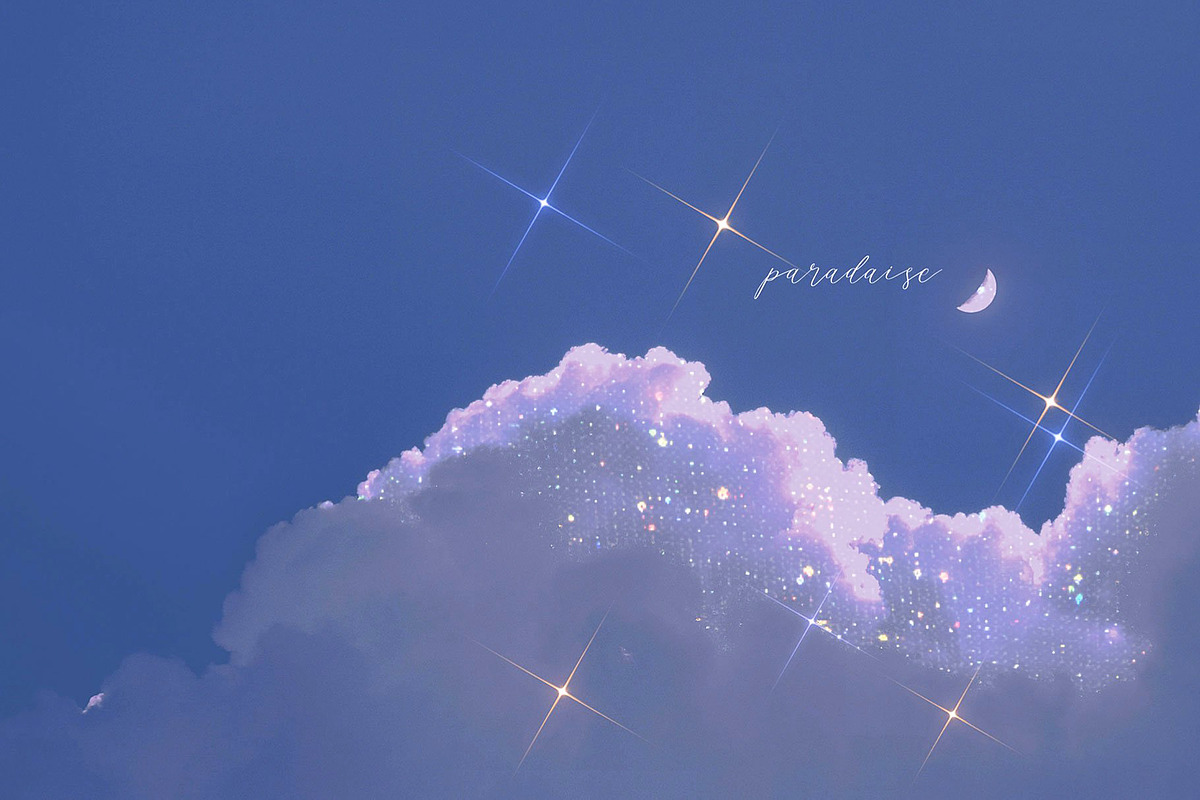 Aesthetic Sky Backgrounds, a Texture Graphic by by creative paper (Photo 3 of 11)