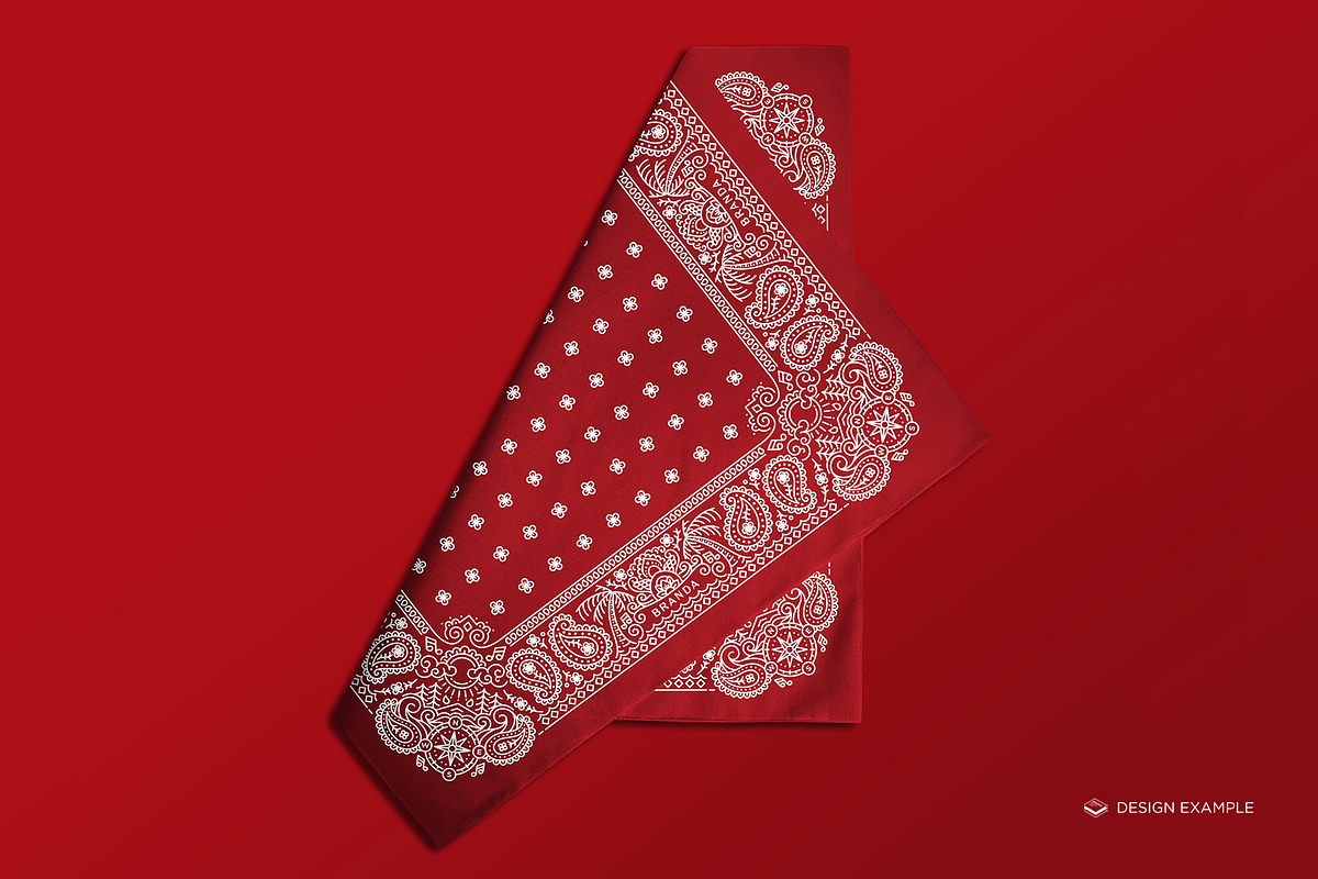 Bandana Mock-up, a Mask Mockup by Branda Keeps (Photo 7 of 17)