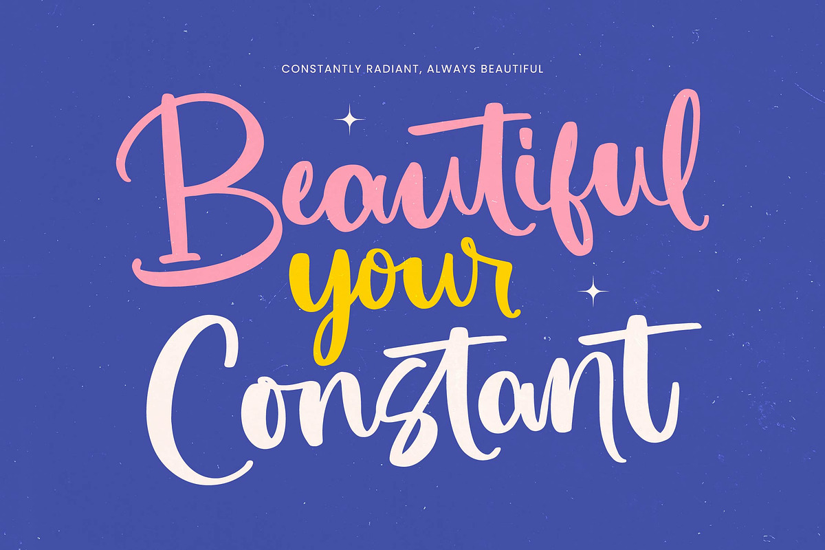 Dhaytime Bracket Bold Handwritten, a Script Font by Letterena Studios Script (Photo 16 of 20)