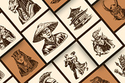Vintage Cultures and Civilization, a Person Illustration by Creative Stall (Thumbnail 8 of 33)