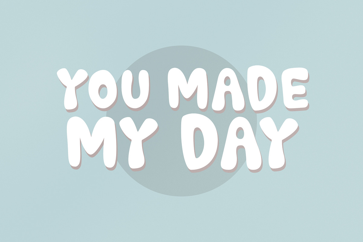 Bigger Summer Fest Bubbly Font, a Sans Serif Font by Storytype Studio (Photo 5 of 20)