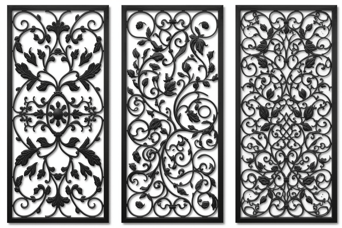 Elegant Lasercut Panel Vector Set, an Illustration by Amazin_art (Photo 17 of 21)
