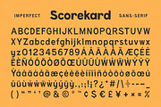 Scorekard — An imperfect sans, a Sans Serif Font by SimpleBits® (Thumbnail 5 of 7)
