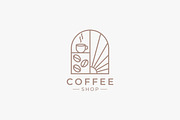 Coffee Shop Logo Morning Cafe Bean, a Branding & Logo Template by Signatoro (Thumbnail 2 of 2)