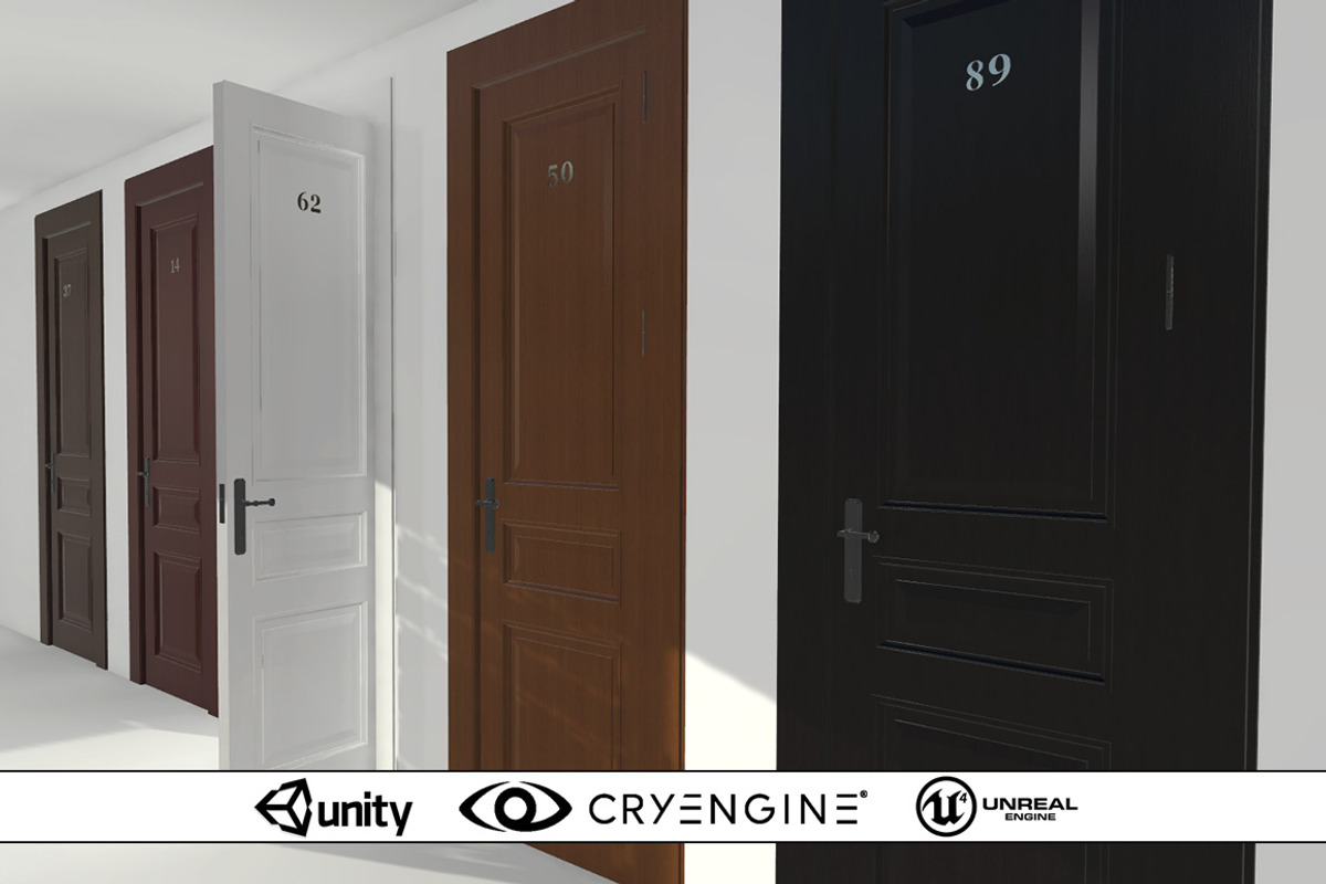 Door Collection, a Furniture 3D Model by Webcadabra (Photo 1 of 4)