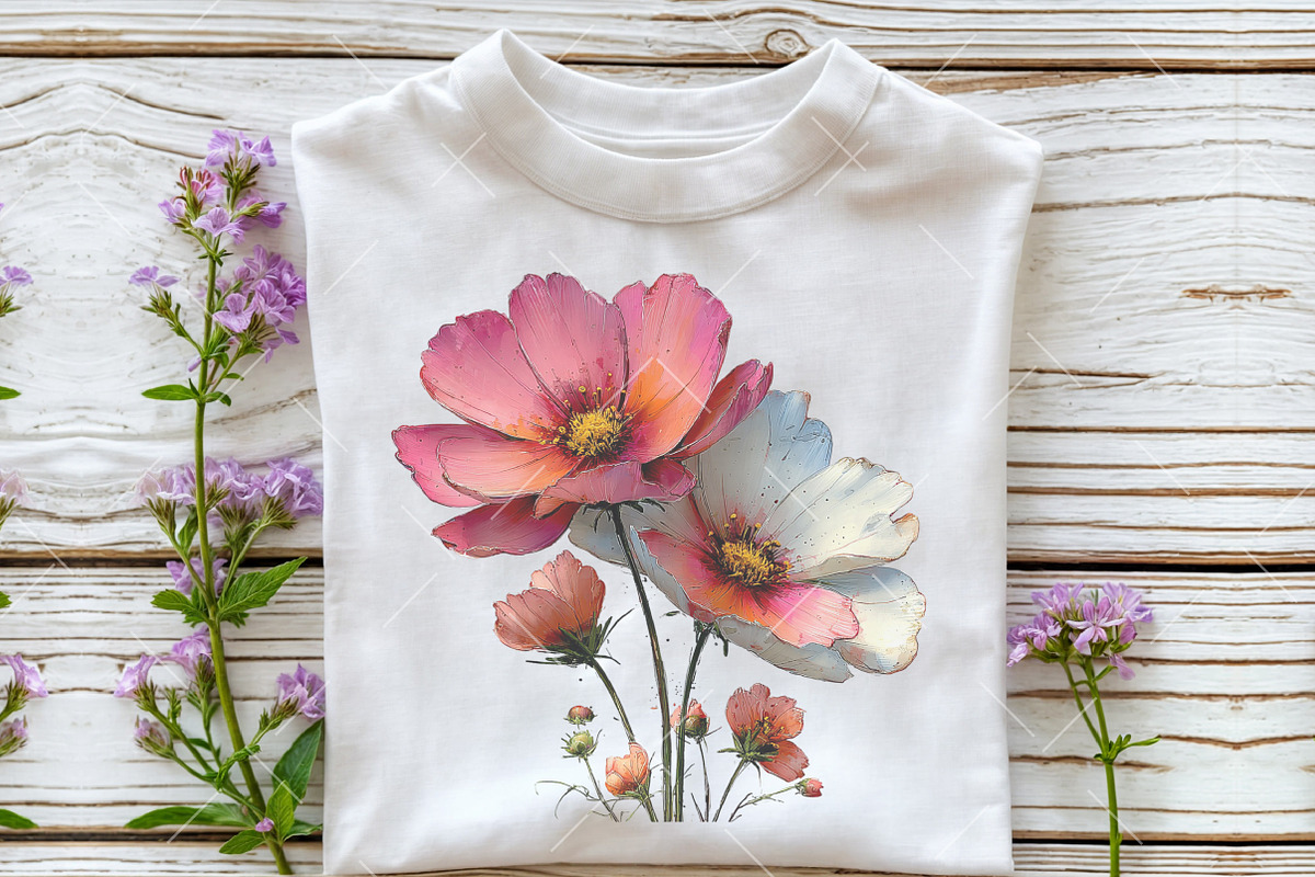 Spring Wildflower Clipart, an Illustration by OK Design (Photo 5 of 6)