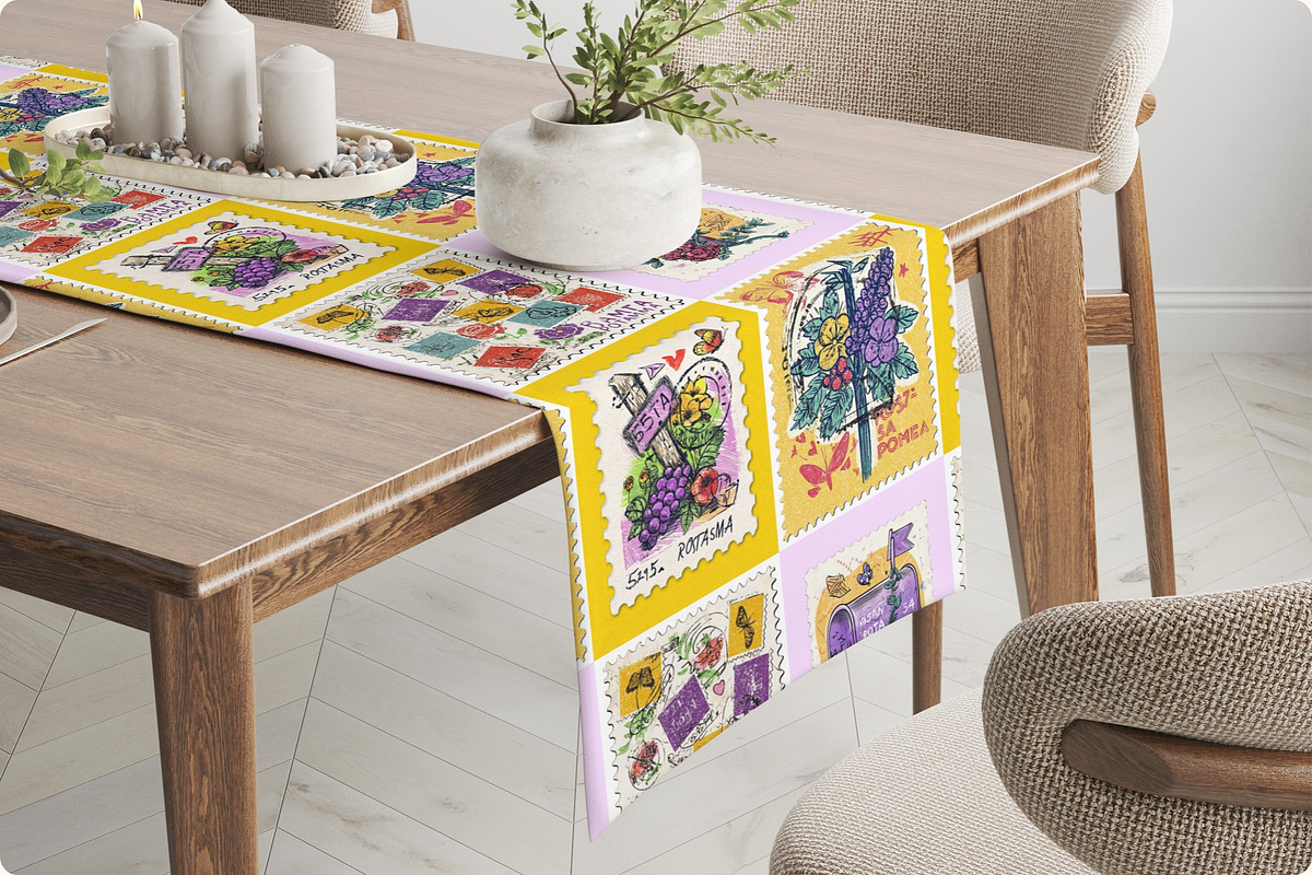 Airmail Postage Stamp Patterns, a Pattern Graphic by Ninterints (Photo 10 of 10)