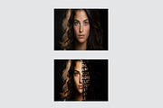 Half Identity Portrait Photo Effect, a Brushes & More by studiogstock (Thumbnail 2 of 2)