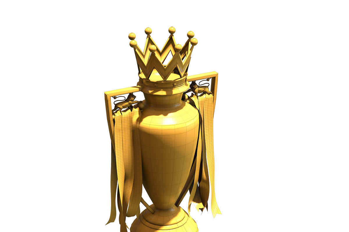 English Premier League Trophy PBR, an Object 3D Model by Daniel Mikulik (Photo 9 of 11)