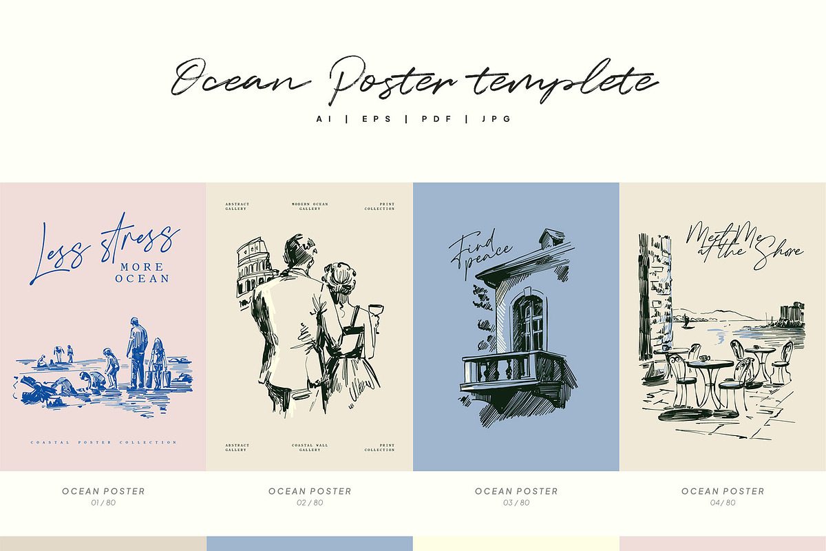 Ocean Vibe | Poster Builder, an Object Graphic by KetteCreate (Photo 7 of 18)