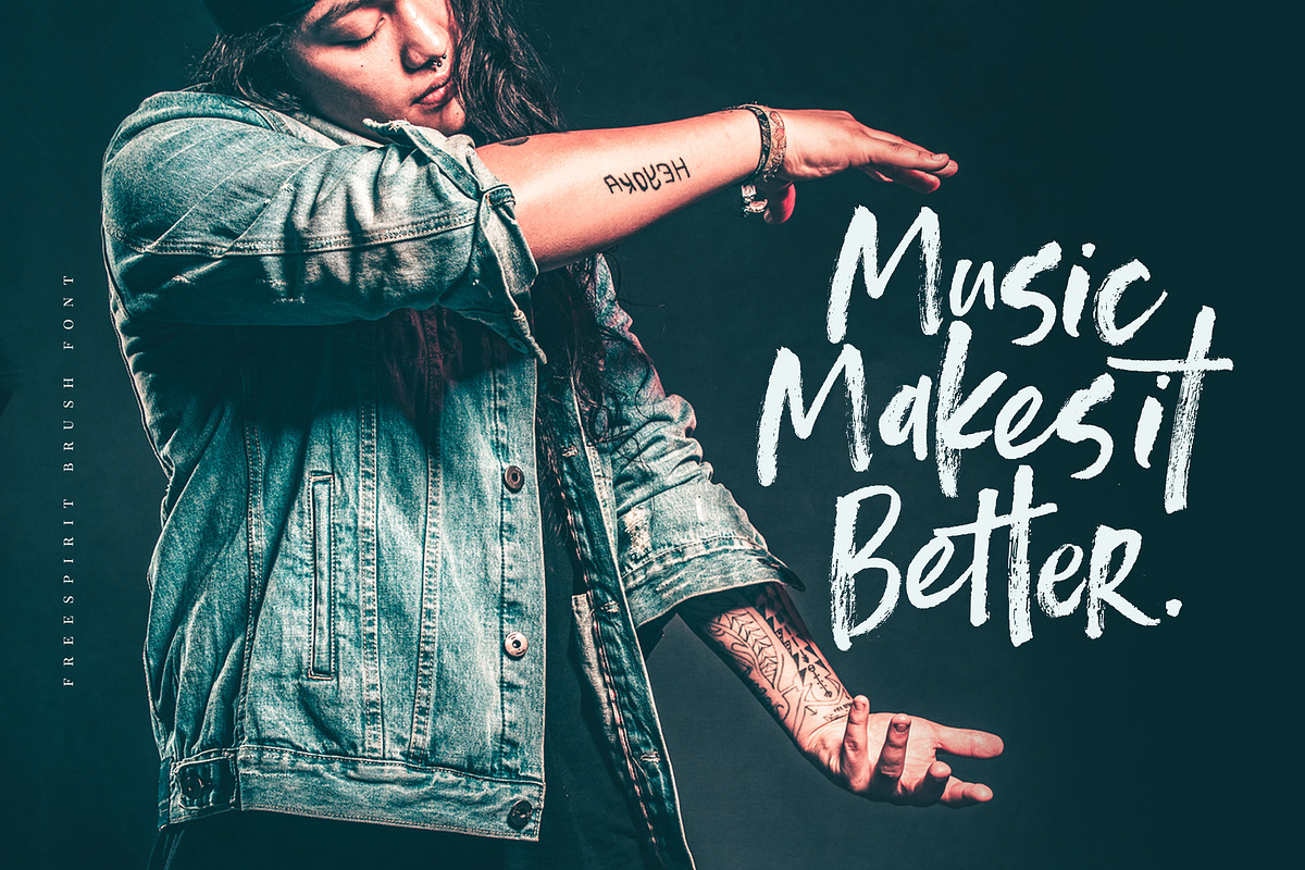 Freespirit Brush Fonts preview 8