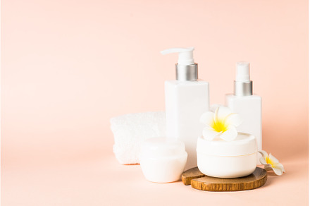 Natural cosmetic product at pastel, a Health & Medical Photo by Nadia-nb