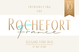 Rochefort Luxury Font DUO