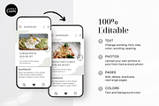Food Instagram Post Template, a Social Media Template by ShopRShop (Thumbnail 5 of 10)