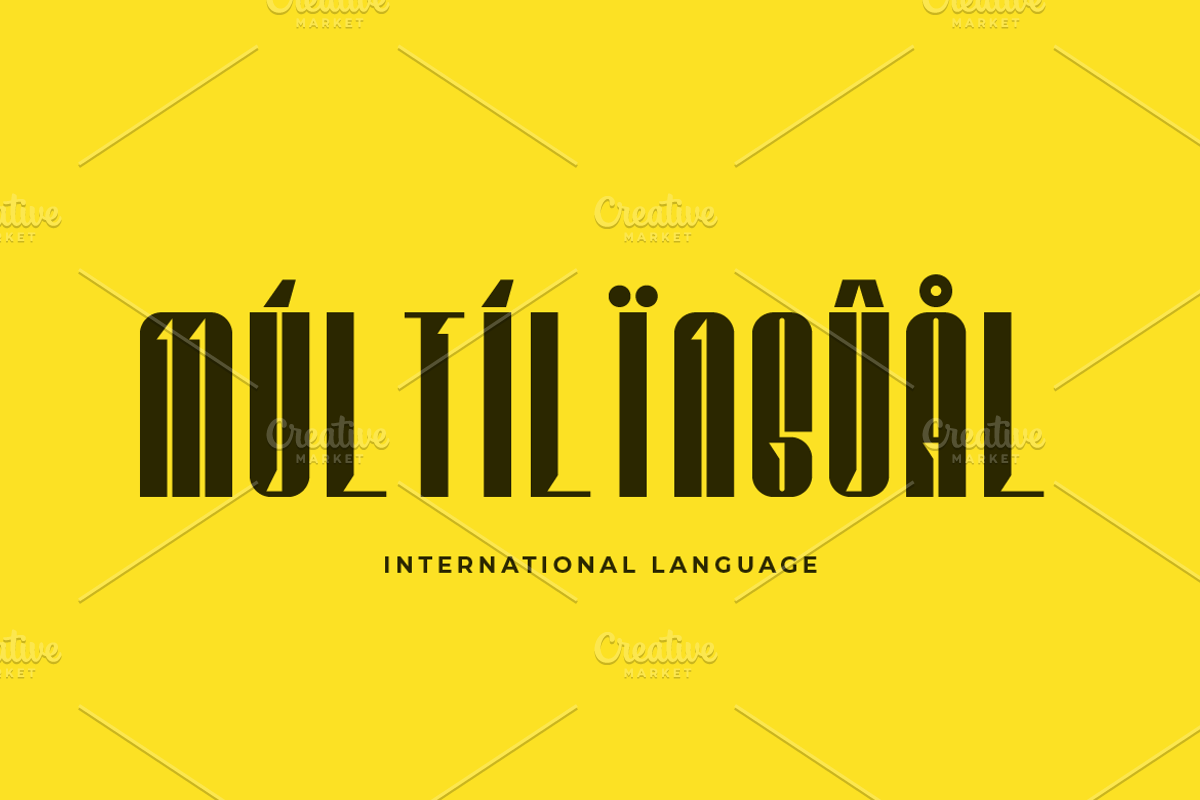 Luminouse Condensed Sans Serif, a Sans Serif Font by Artiveko (Photo 8 of 10)