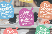 The Sweet Gelato Brush Font, a Handwritten Font by Sam Parrett (Thumbnail 7 of 9)