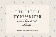 Handmade Typewriter & Rustic Script, a Handwritten Font by Laras Wonderland (Thumbnail 1 of 14)
