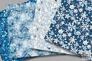 Winter Snowflake Glitter Holiday JPG, a Texture Graphic by Fine Purple Elephant (Thumbnail 4 of 5)
