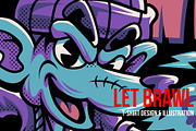 Let's Brawl Illustration, a Person Illustration by badsyxn (Thumbnail 1 of 5)