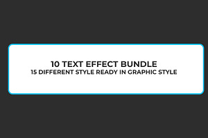 10 Text Effect Style Bundle