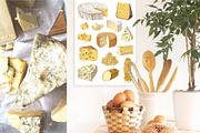 Farm fresh dairy products collection, a Food Illustration by handsketched (Thumbnail 2 of 14)