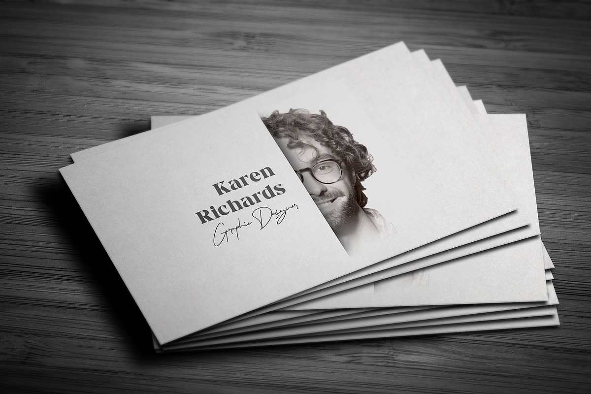Creative Elegant Business Card, a Business Card Template by Saman Osama (Photo 6 of 7)
