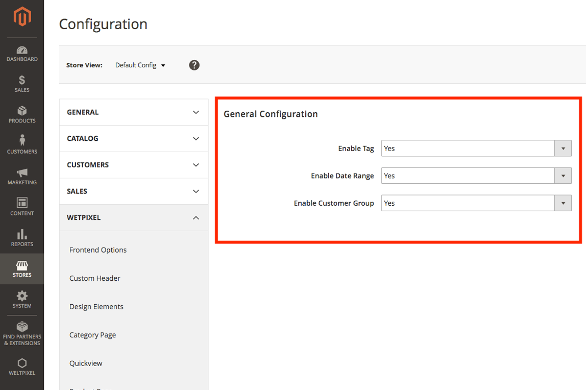 CMS Block Scheduler Magento 2, a Websites & App Template by WeltPixel (Photo 3 of 5)