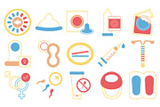 Reproductive Health Vector Icons, a Solid Icon by Vector Portal (Thumbnail 4 of 5)