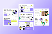 Social Media Management PowerPoint, a Presentation Template by Premast (Thumbnail 5 of 5)