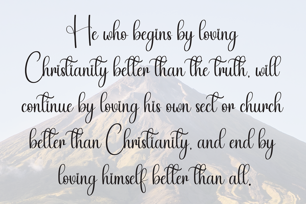 Maylove | Script Font, a Handwritten Font by Scratchones (Photo 6 of 9)