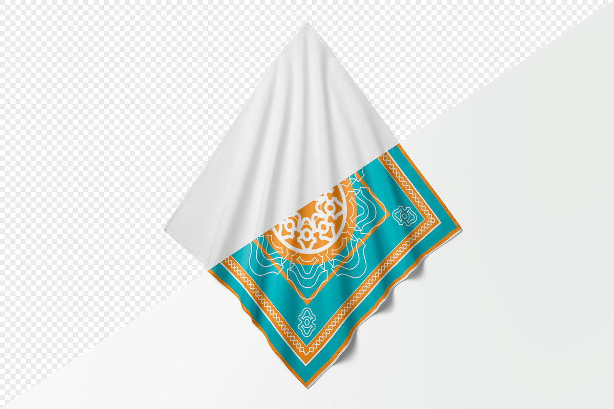 Bandana Mockup, a Product Mockup by MockupCraft (Photo 2 of 4)