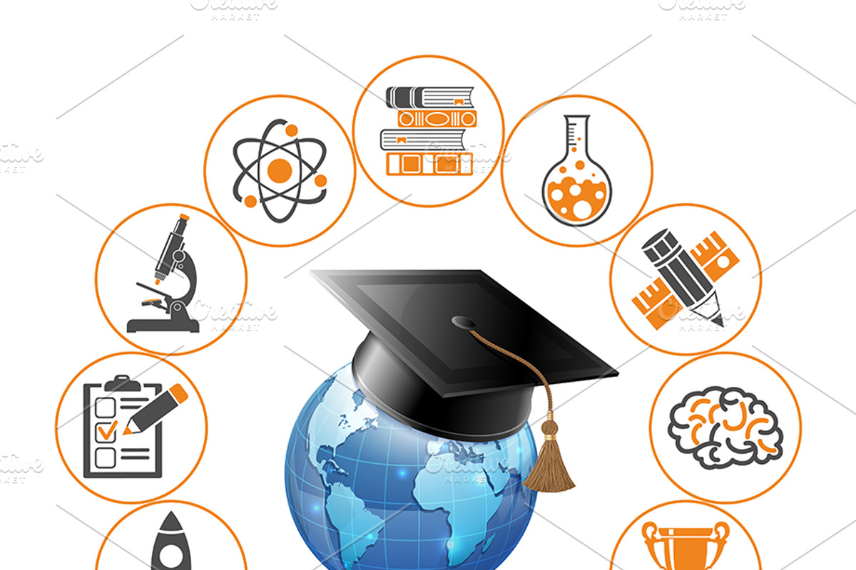 Online Education Concepts, an Education Illustration by TAlex (Photo 5 of 6)