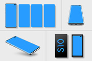 S10 Plus Smartphone Mockups, an Android Mockup by ydlabs (Thumbnail 4 of 4)