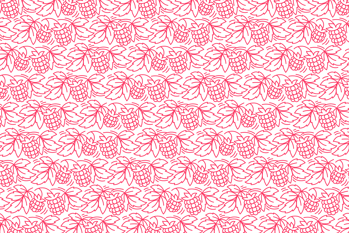 Raspberry Line Art, Vector Set, an Object Graphic by Ilia Design (Photo 7 of 10)