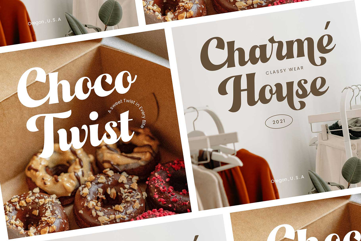 Bold Vintage Script - Hendika, a Script Font by Novitype (Photo 6 of 13)