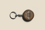 Keychain Mockup - 12 Views, a Merchandise Mockup by Illusiongraphic (Thumbnail 4 of 26)