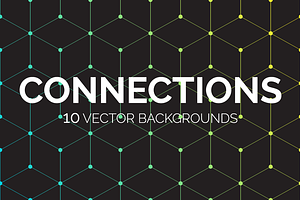 Connections: 10 Vector Backgrounds