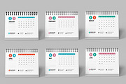 Desk Calendar Design, a Stationery Template by MightyDesign (Thumbnail 3 of 7)