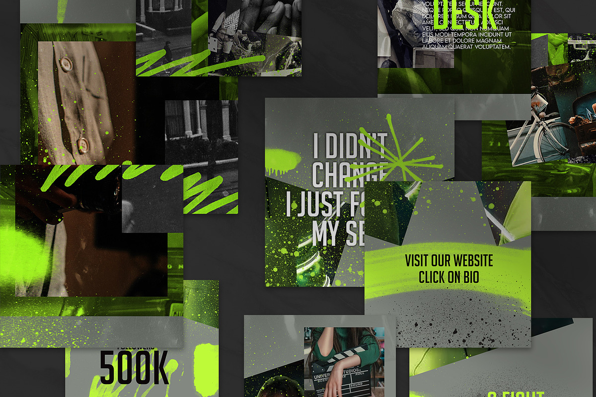 Vandalsm Puzzle Instagram Feed, a Social Media Template by Azruca (Photo 6 of 7)