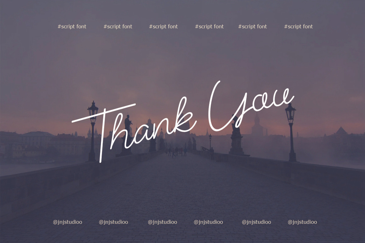 Sammie Script Font, a Script Font by JNJ Studio (Photo 12 of 12)