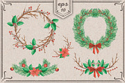 Christmas set, a Texture Illustration by Jukari_sun (Thumbnail 3 of 5)